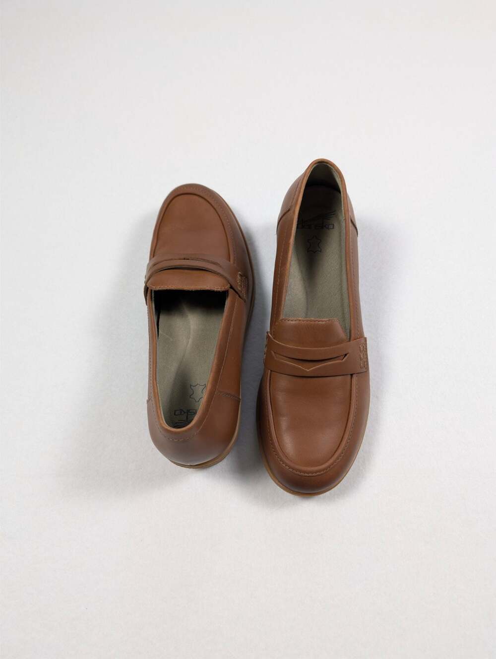 Dansko Danica Waterproof Burnished Leather Penny Loafers women's 9 1/2 - Picture 6 of 8